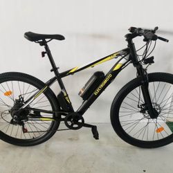 NEW OPEN BOX E-mountain bike w/ twist-throttle 27.5"