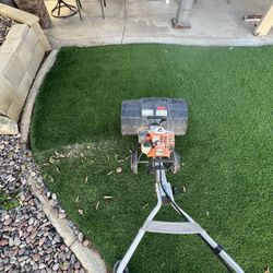 Turf Cleaning / Turf brushing / Turf Maintenance