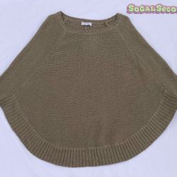  Joseph A. Womens S/M crew neck knit sweater Style J2R562832TJ color Dill $78 new with tags 60% cotton 40% acrylic 29” length 18” pit to pit 