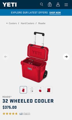 Yeti wheeled roadie 32 RED