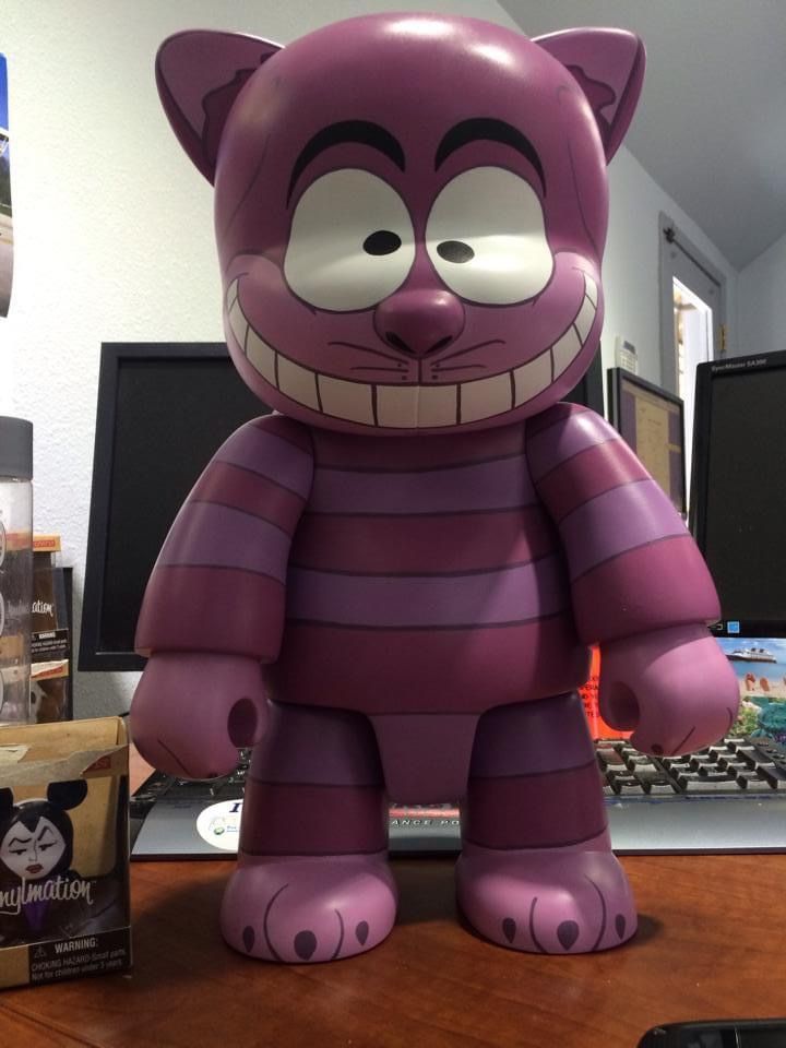 Custom Qee 16” Cheshire Cat vinyl figure