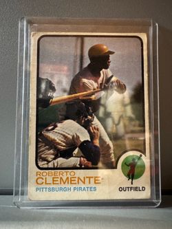 1973 TOPPS #50 ROBERTO CLEMENTE PIRATES HOF