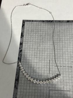 14k white gold women’s necklace