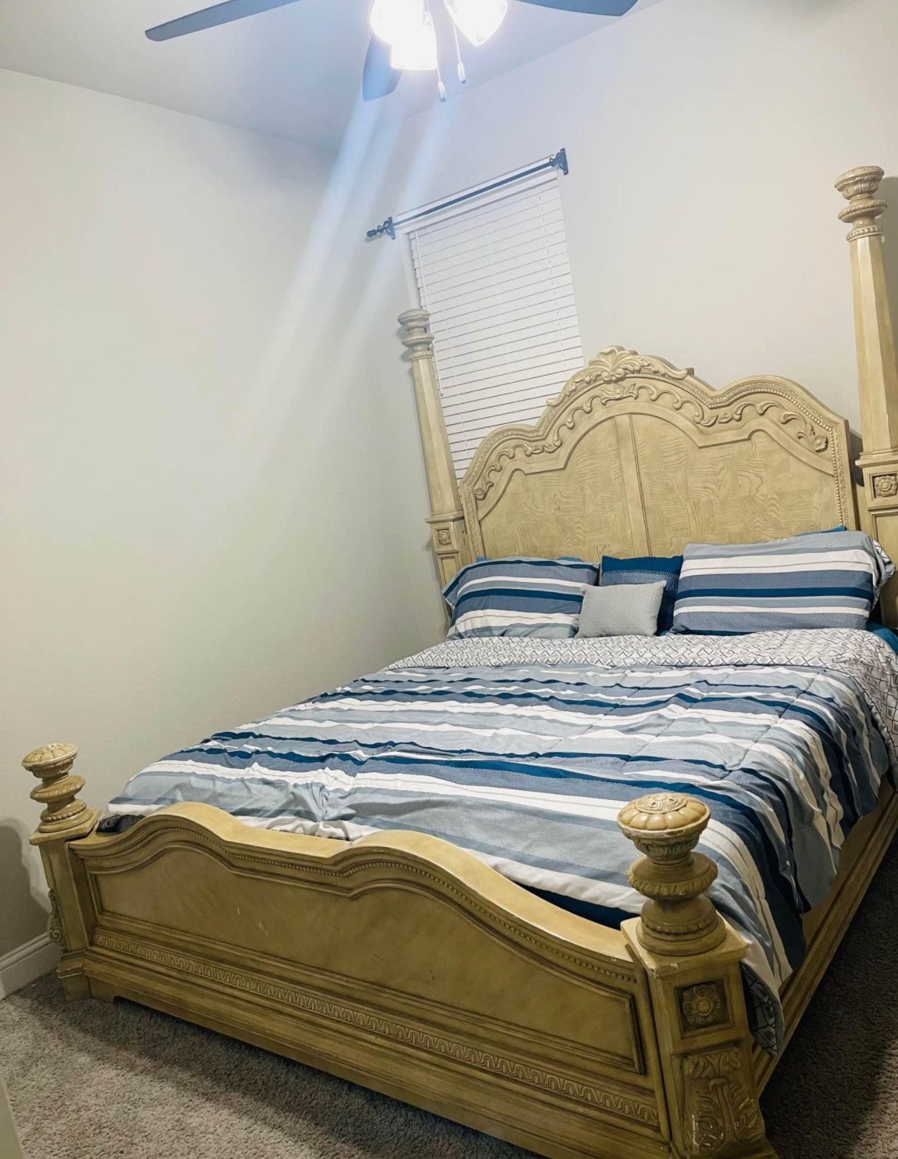 5pcs Ashley King Bedroom Suite