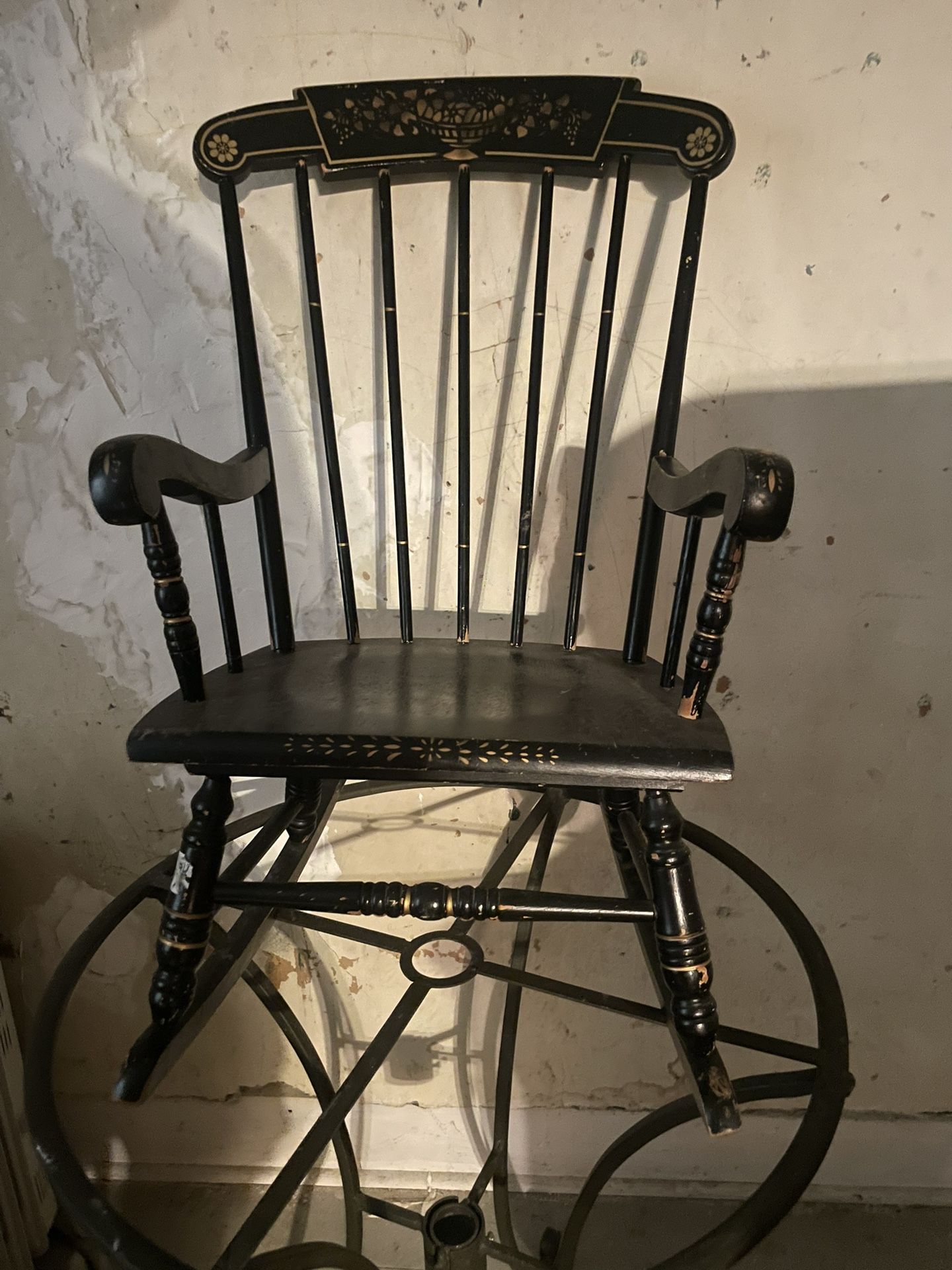 Child’s Wooden Rocking Chair