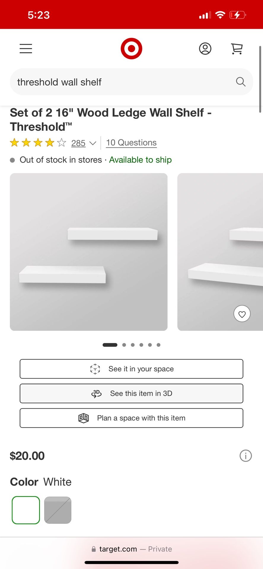 Wall Shelf
