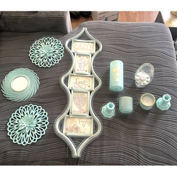 Hand crafted home decor bundle $20