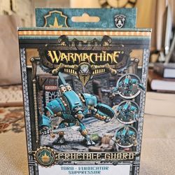 Warmachine – Crucible Guard Warjack Kit: Toro, Vindicator, Suppressor (Unassembled)