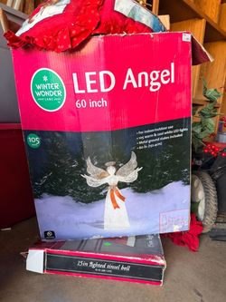 Winter Wonder Lane 60-Inch LED Angel