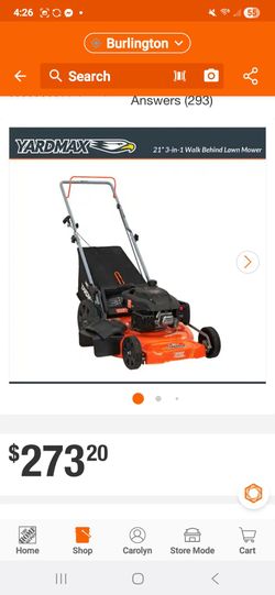 NEW MOWER IN BOX UNOPENED