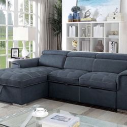 Sectional with Pullout Bed
