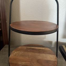 Magnolia. 2 level tray 