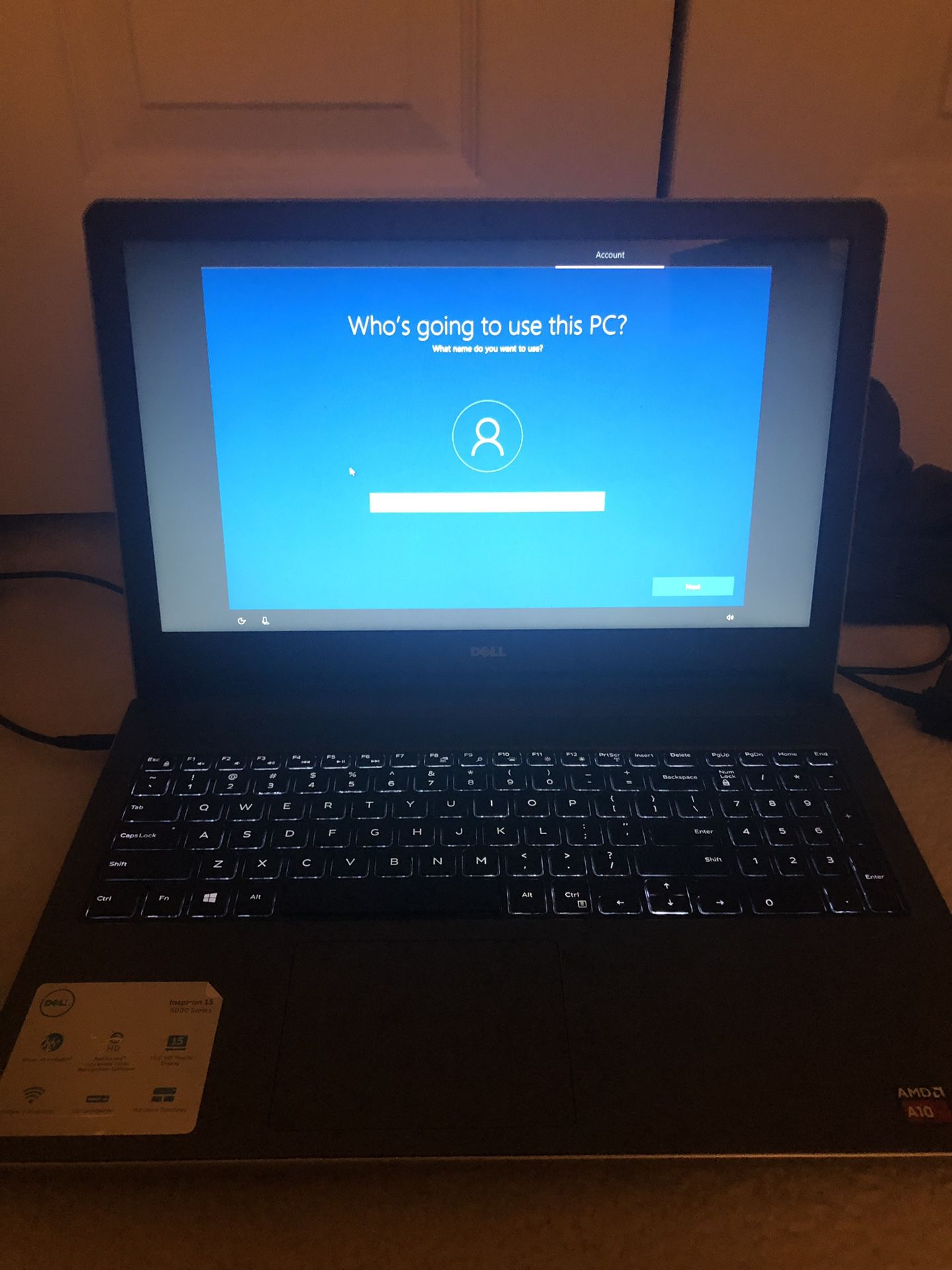Like New Dell Inspiron 15 5555