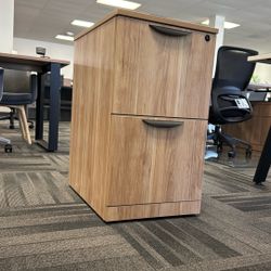 2 Drawer Mobile Vertical File Cabinet