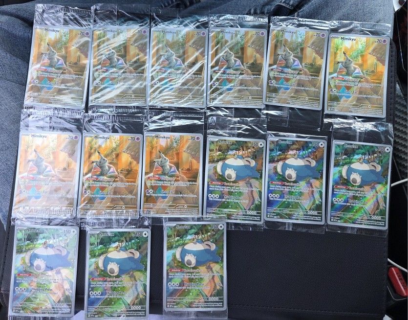 Pokemon Sealed Promos Snorlax And Mimikyu