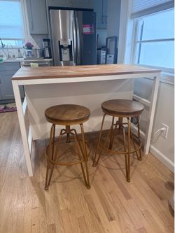 West Elm Kitchen Island  - Butcher Block Top