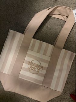 Stripped trader Joe bag