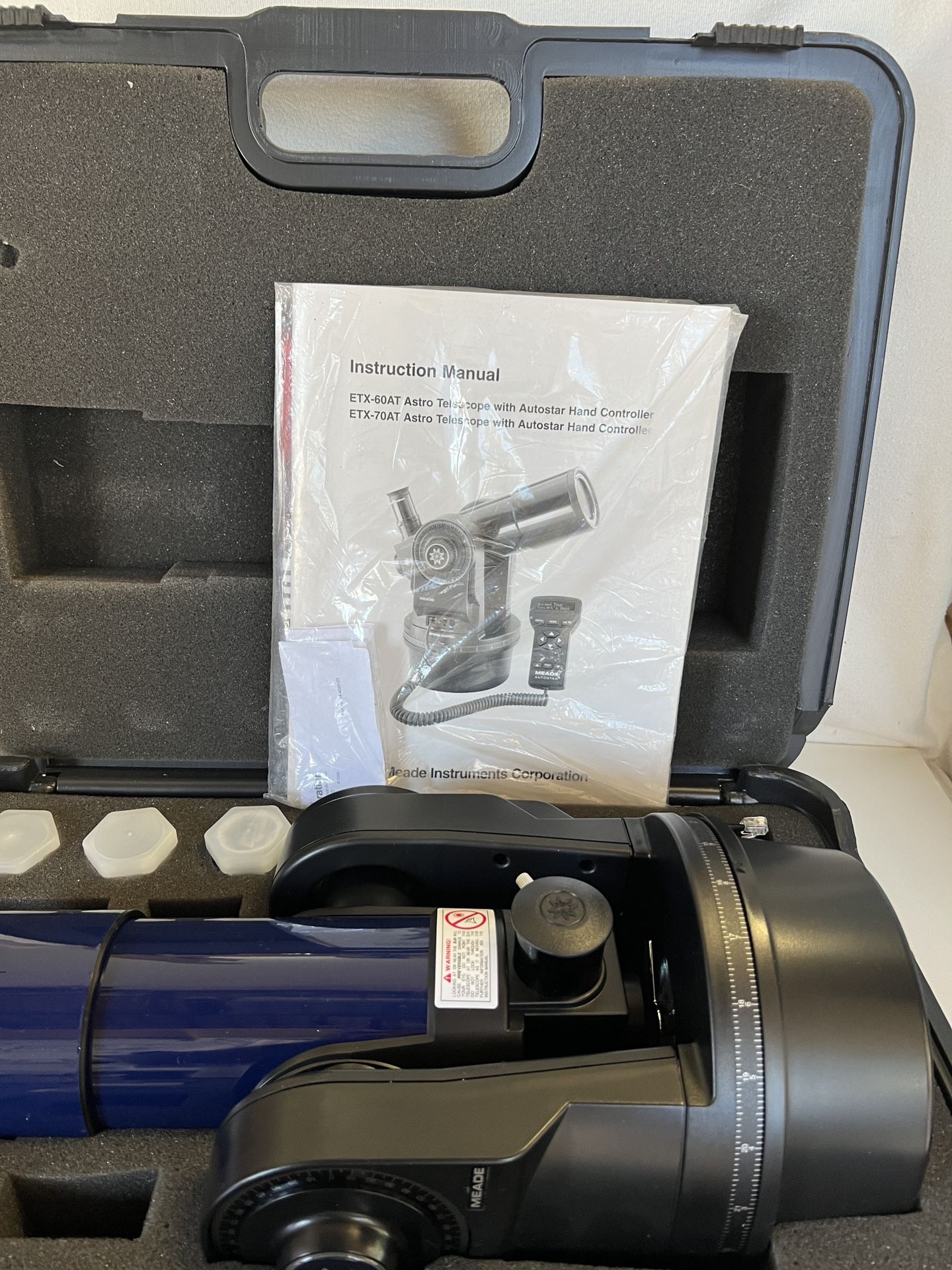 Meade ETX-70 Astro Telescope W/ Astro Hand Controller