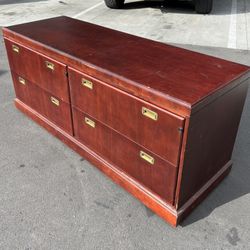 Executive Office Lateral Filing Cabinet Credenza Sideboard Hutch 