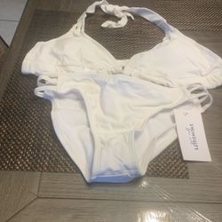 Traje De Baño Blanco