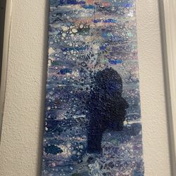 Midnight Nebula Silhouette