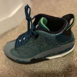 Teal Air Jordan Dub Zero