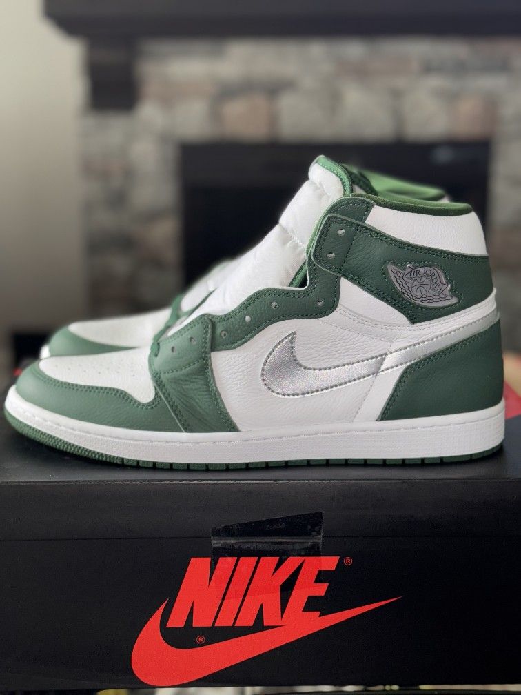 Nike Air Jordan 1 High Retro OG Gorge Green Men's NEW