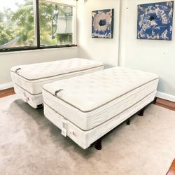 $200 for DOUBLE Twin Simmons BeautyRest Mattress, Boxspring and Frame Sets 