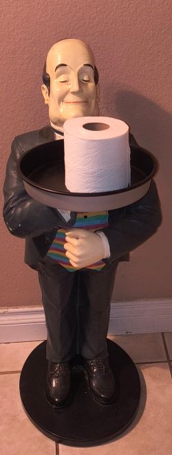 1999 Vintage Butler Statue
