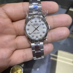 Rolex Unisex Pearl Steel Diamond Omega Breitling Gold Silver Tudor Buy Sale Trade