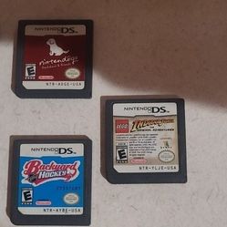 Nintendo DS Games Nintendogs,  Backyard Hockey