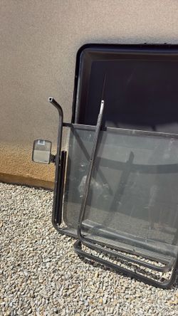 Golf Cart roof and windshield