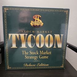 Vida Games Stock Market Tycoon Board Game New