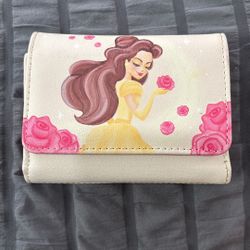 Disney Loungefly Beauty & The Beast Belle Wallet