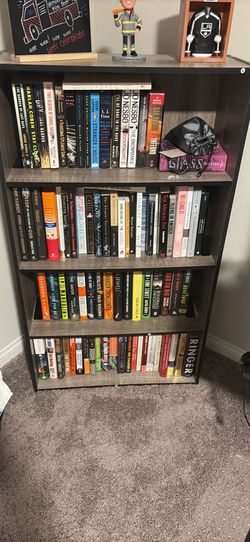 4 tier bookshelf
