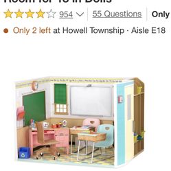 Academy School Class Room Dolls 18 In