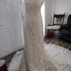 WEDDING DRESS -Ines Di Santo - Dias Style - GREAT OFFER