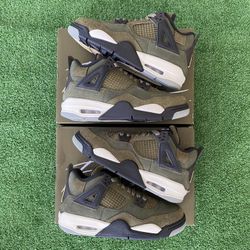 Air Jordan 4 Craft Olive GS