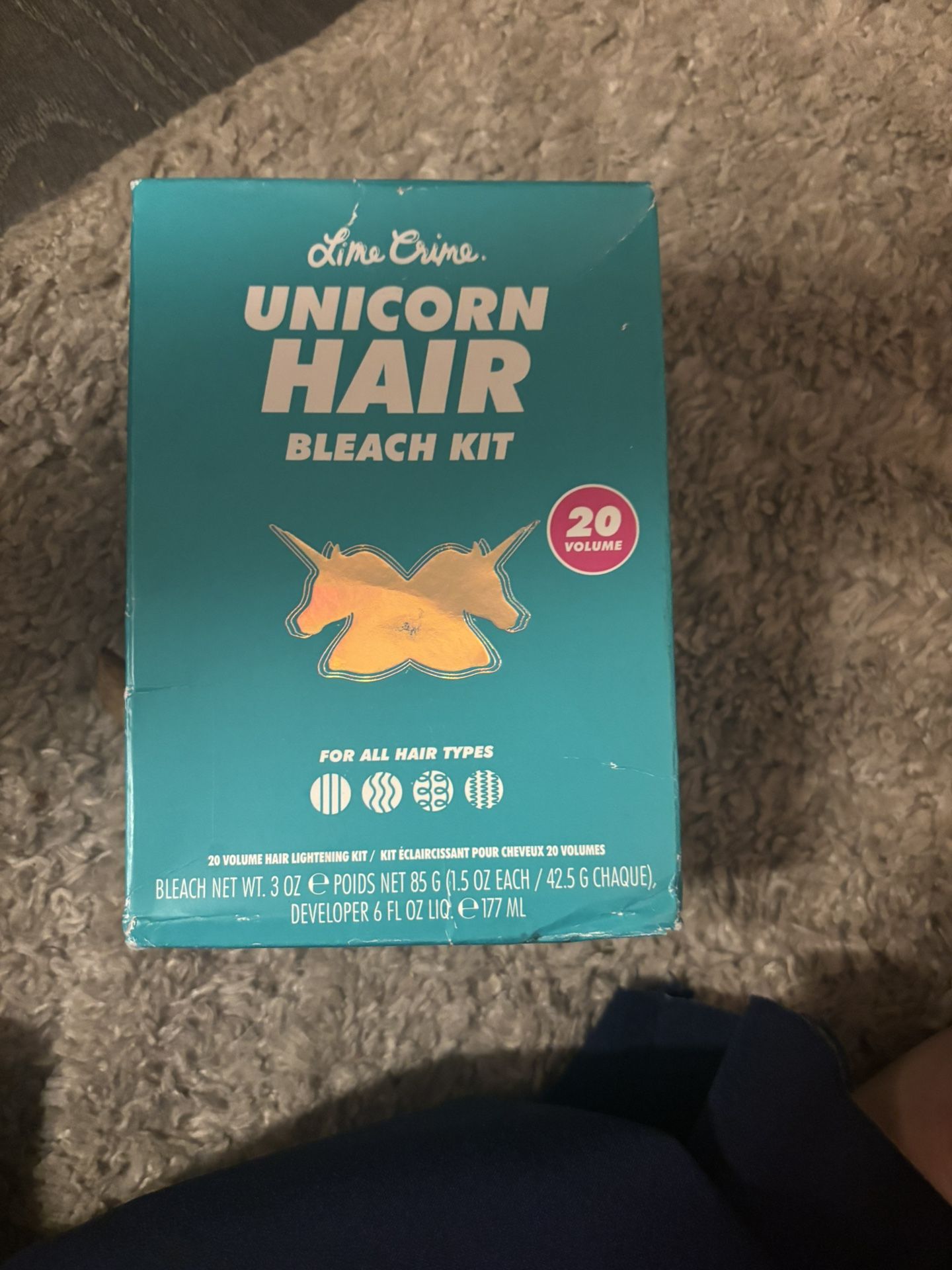 Unicorn Hair Bleached