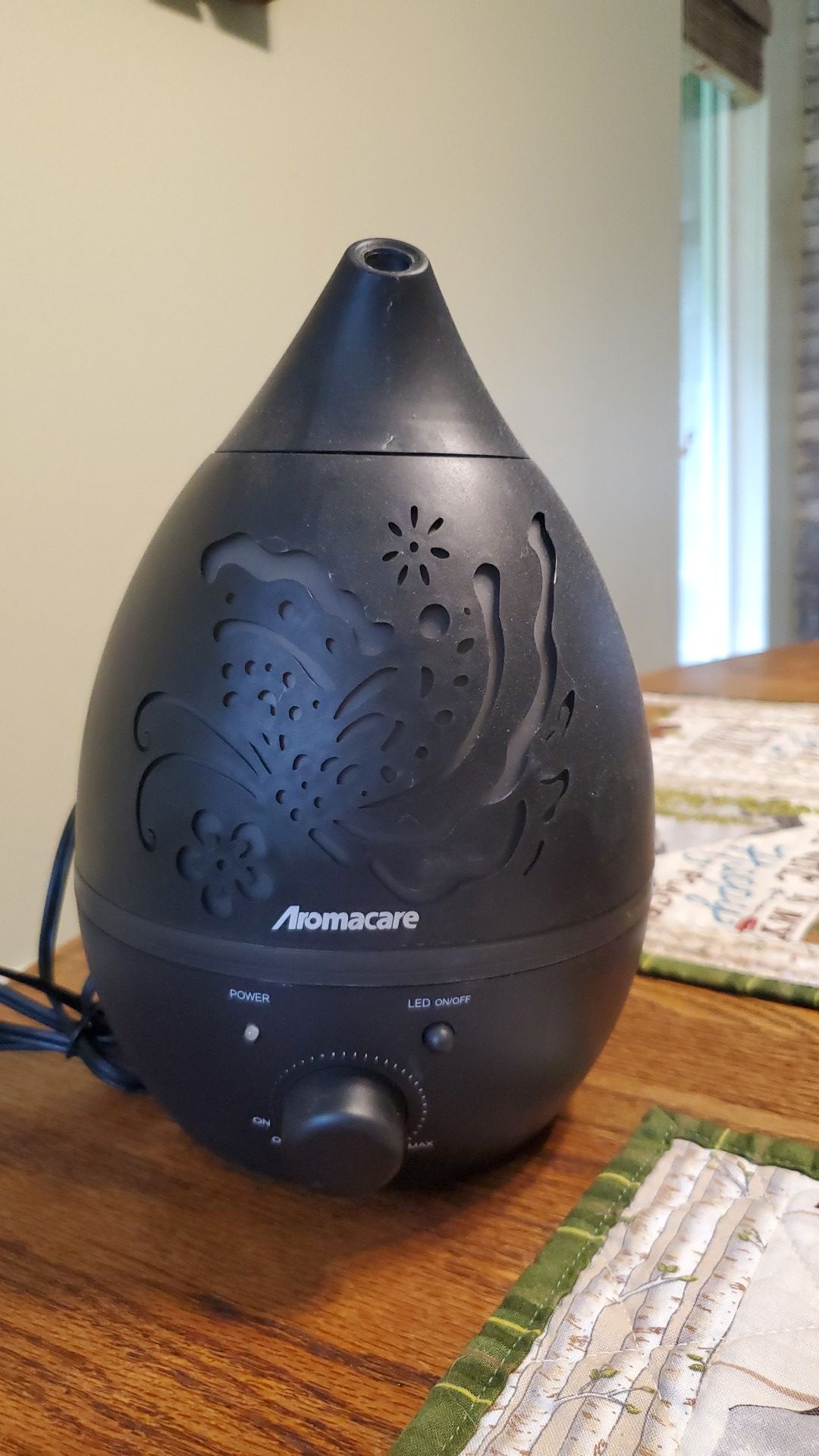 Humidifier with large tank