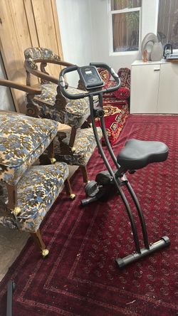 Folding Stationary Exercise Bike