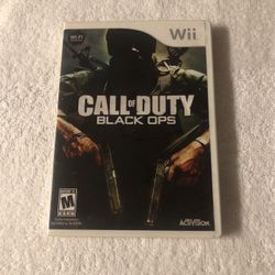  Nintendo Wii  Call of duty black ops