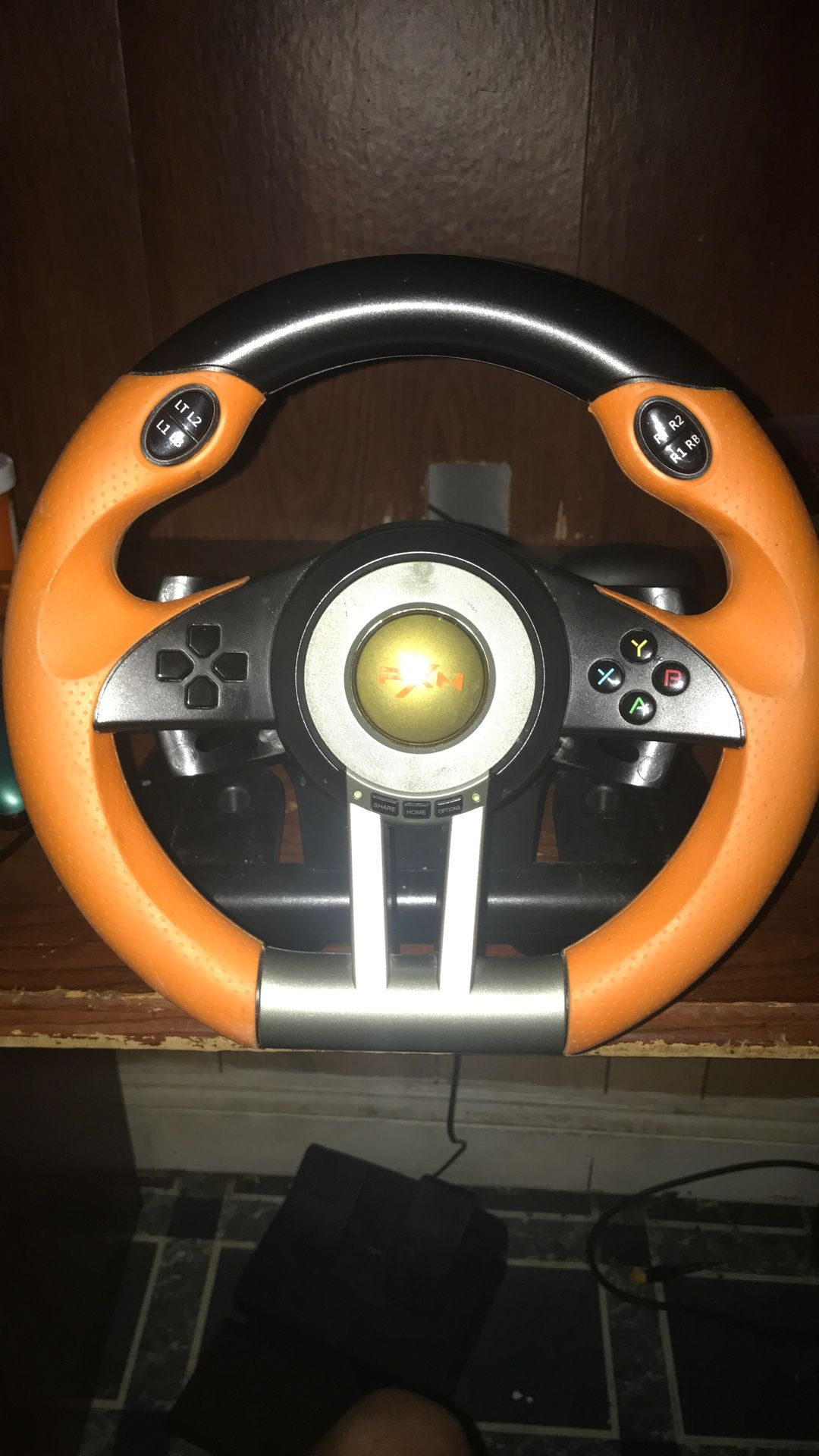 Used Only Twice Gaming Steering Wheel