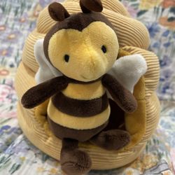 Retired Jellycat Honeyhome Bee New With Tags