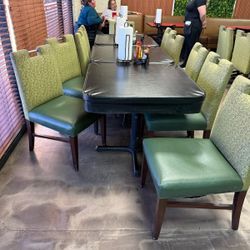 Restaurant chairs. 