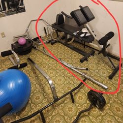 Body Solid Rower Multi Position Curl Workout Bench