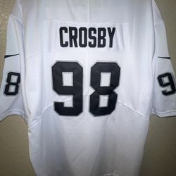 Las Vegas Raiders Maxx Crosby Away Jersey