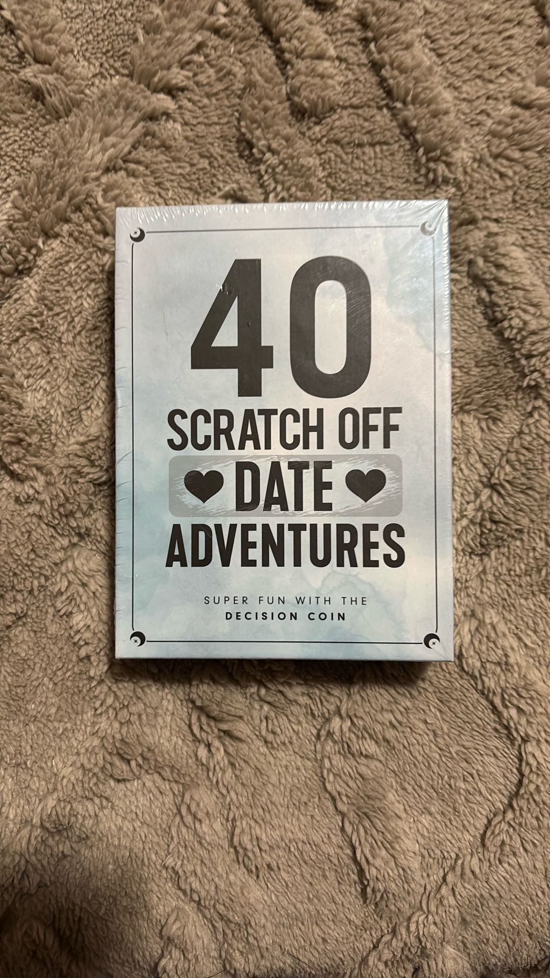 Scratch off Date cards