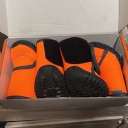 Dog Boots Keep Paws Dry And Warm Size 5 Petbobi Botas para perro, zapatos impermeables para perro, suela antideslizante de goma, protegen las patas de