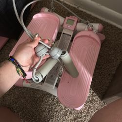 Mini Stepper With Resistance Bands